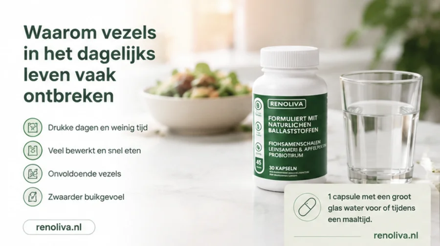 Renoliva — natuurlijke vezels als dagelijkse aanvulling